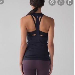 Lululemon swiftly tech t back tank black 6